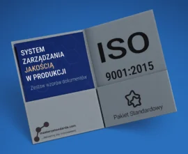 ISO 9001 - System zarządzania jakością w produkcji - Pakiet Standardowy